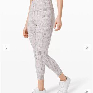 Lululemon‎ Wunder Under HR 7/8 Tight Asia Leggings Size 8